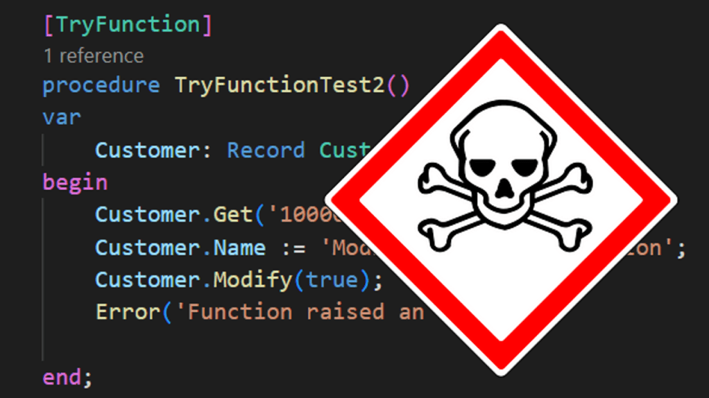Dynamics 365 Business Central and TryFunctions: be&nbsp;careful!